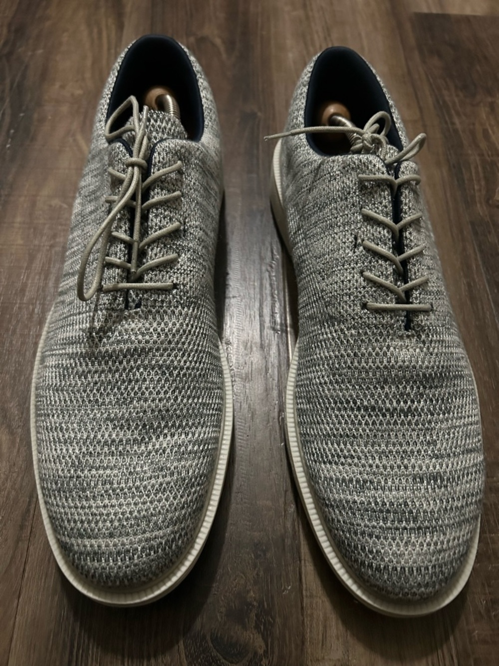 SWIMS Men's Knit Sneakers 13 Gray Marbled Lightweight Breathable Casual Lace Up